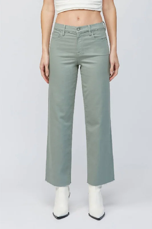 Women's Trendy Outfit Logan Dad Jeans In Sage