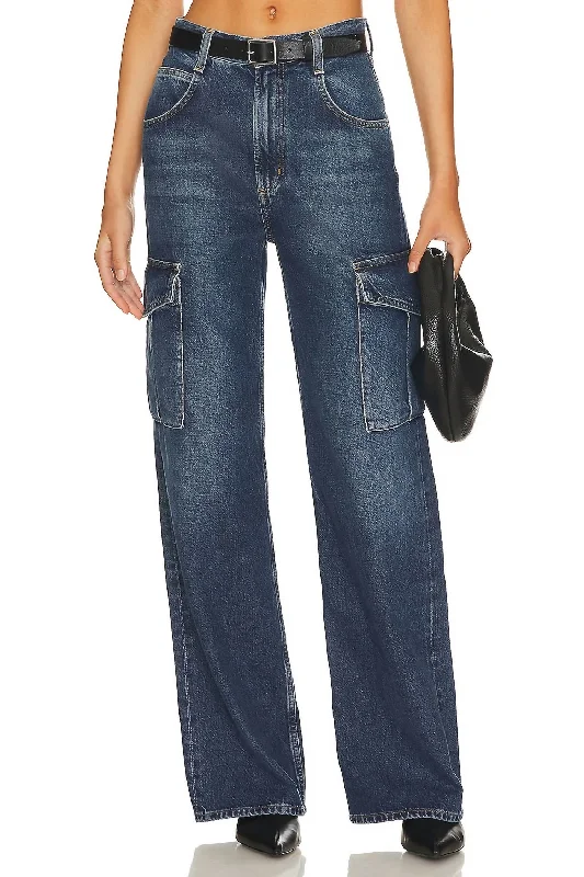 Fashion-forward Women's Wear Minka Cargo Jeans In Path
