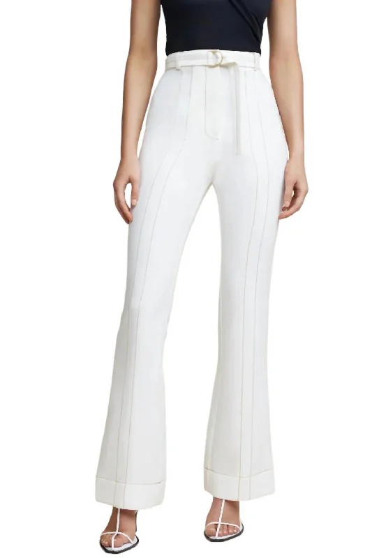 Timeless Women's Garments Moreton Pant In Ivory