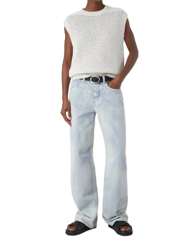 Women Wear Boutique Nikka Marble Jeans In Extreme Light