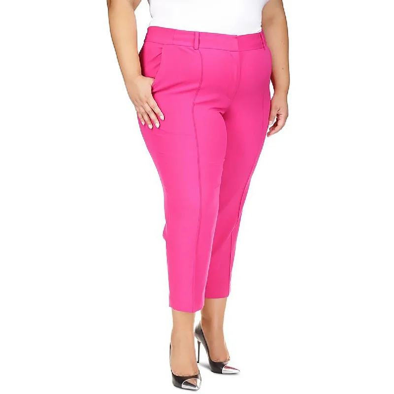 Women's Vacation Clothes Plus Womens Pleated Office Cropped Pants