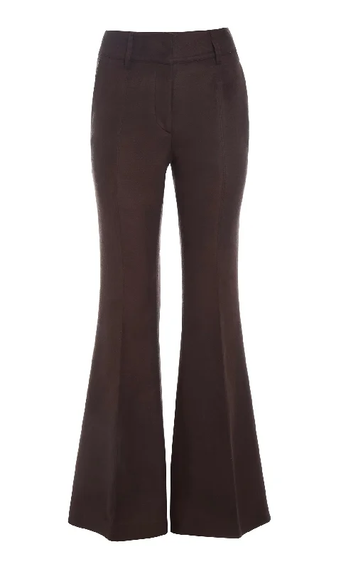 Women's Professional Clothes Rhein Pant in Chocolate Winter Silk