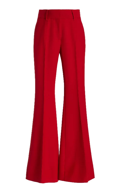 Women's Clothes For Outdoor Events Rhein Pant in Scarlet Red Sportswear Wool