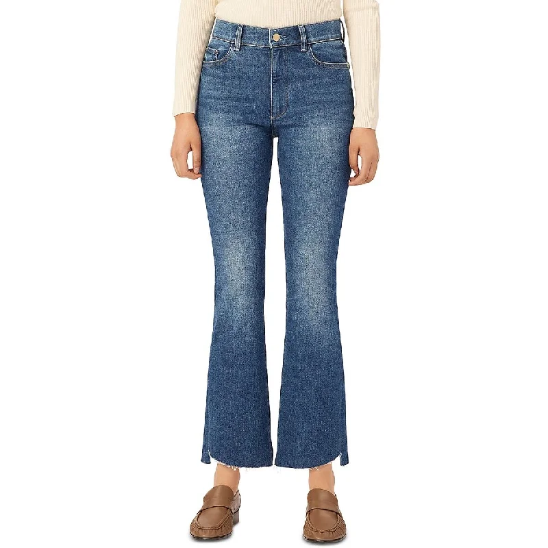 Women's Holiday Clothing Womens High Rise Denim Bootcut Jeans