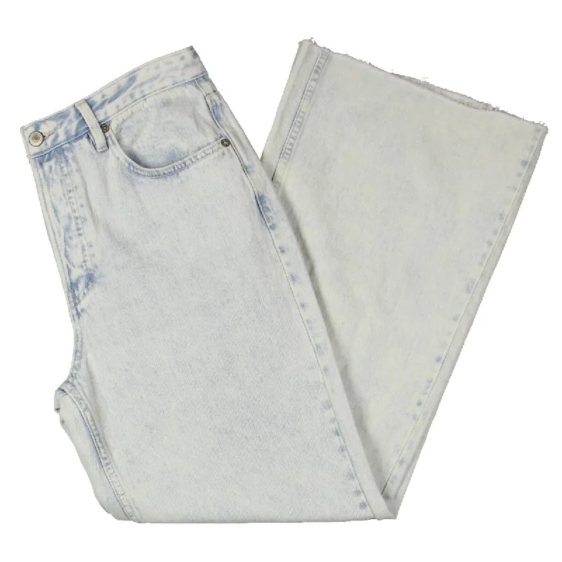 Women's Vintage Clothes Womens High Rise Denim Flare Jeans
