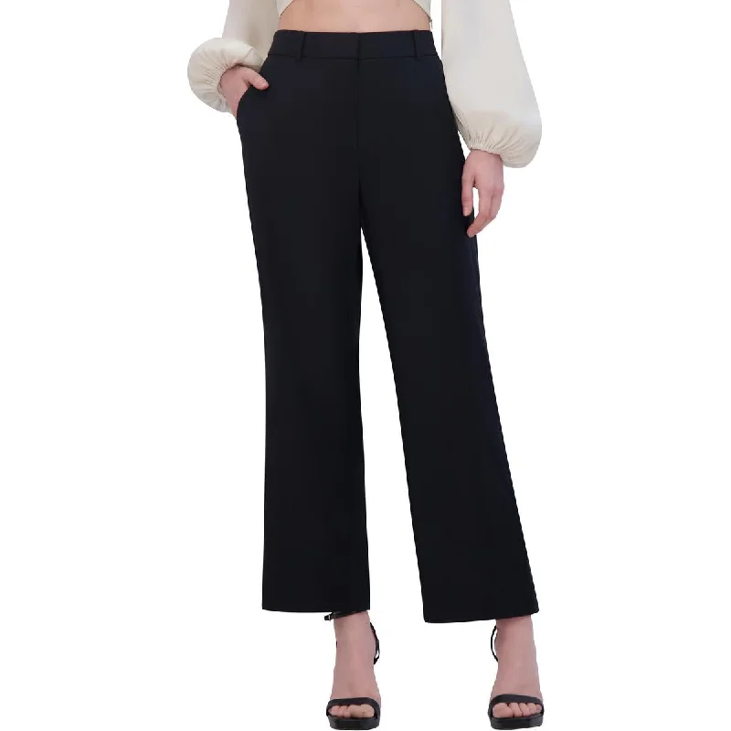Women's Clothes For Special Occasions Womens Linen Flat Front Ankle Pants