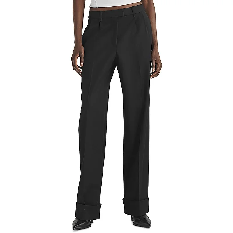 Comfy Women's Outfits for Daily Wear Womens Wool Trouser Pants
